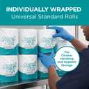 Angel Soft Professional Series by Georgia-Pacific PRO 2-Ply Embossed Toilet Paper, White, Individually Wrapped, 450 Sheets Per Roll, 80 Toilet Tissue Rolls Per Case, 16880