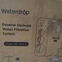 Waterdrop G3P600 Tankless Reverse Osmosis Water Filter System, 600 GPD
NSF/ANSI 42 & 53 & 58 & 372 Certified, 8-Stage RO Water Filtration System Under-Sink, 2:1 Pure to Drain, Smart LED Faucet