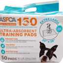 ASPCA Scented Puppy Pads, Dog Training Pee Pads, Absorbent Potty for Dogs, Quick-Drying Leakproof Large with Odor Control (Gray, 50 Count - (XL 28 x 30)) (Fresh)