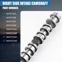 5047913AA Right Intake Camshaft Fits for Dodge-Charger Journey Durango, for Chrysler-300, for Jeep-Wrangler Grand Cherokee 2016-2024 3.6L V6 Engine Camshaft 5047913AB, 5047913AC, 5047913AD
