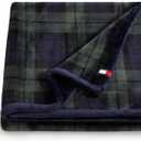 Tommy Hilfiger - Soft Fleece Throw Blanket for Couch or Bed, 50 x 70