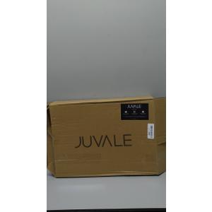 Juvale Bamboo Silverware Organizer for Drawer, Kitchen, 6 Slot Utensil Tray (Black, 17 x 11.75 x 1.75 In Silverware Drawer Organizer)