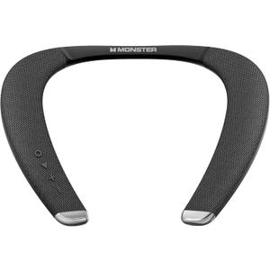 Monster Boomerang Petite Neckband Bluetooth Speakers, Neck Speaker with 15H Playtime, aptX High Fidelity 3D Stereo Sound, Low Latency, Built-in Mic, IPX5 Waterproof Wearable for Home Outdoor