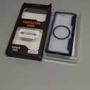 VEGO Case for Galaxy Z Fold 6, Compatible with MagSafe, with [Hinge Protection][Tempered Glass Privacy Screen Protector], Magnetic Anti-Spy Shockproof Clear Cover for Samsung Galaxy Z Fold 6 - Blue