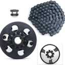 Centrifugal Clutch, Go Kart Clutch 3/4" Bore 10 Tooth for #40/41/420 Chain, Fits for Mini Bike, Go Kart, Predator 212, Lawnmower, and Honda GC GX 2-6.5HP Engine