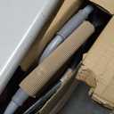 Medline Lightweight Folding Walkers for Seniors, Adults with 5 Wheels, Steel Frame Supports up to 400 lbs.