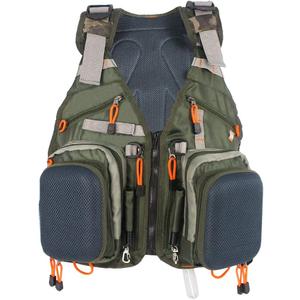 Kylebooker Fly Fishing Vest Pack Adjustable for Men and Women (Army Green (Backpack))