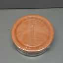 48PCS Colorful Party Paper Plates, 9inch Disposable Red Green Orange Yellow Paper Desssert Cake Plates Colored Tableware Set for Birthday Baby Shower Easter He is Risen Decorations