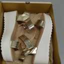 J.Adams Surf Platform Sandals – Women\'s Open Toe Chunky Low Mid Heel Wide Summer Block Flatform Espadrille Wedge – Comfortable Casual Walking Vegan Jelly Flat Shoes with Adjustable Ankle Strap and Lug Sole Size 8\'5