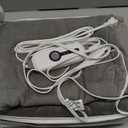 Electric Heated Blanket 72"x84" Full Size, Soft Coral Fleece with 4 Heating Levels and 10 Hours Auto-Off, Machine Washable, Cozy Plush Fabric for Home, Light Gray (002-light Grey)