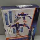 Toy Bow and Arrow for Nerf  Bullets, 12-Dart Clip Shot Foam Bullet Toy Archery Set with 36 Foam Darts 1 Goggle and Target, Birthday Gifts Party Game (Blue)