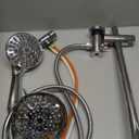 UCLIMAA High Pressure 48-Settings Shower Head with Handheld Shower,Drill-Free 3-Way Diverter for Easy Reach,Adjustable Height Slide Bar Dual Shower Head Combo Set - Chrome - Amazon.com