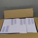 1000 Pack #10 Double Window Security Self-Seal Envelopes - Suitable Size for Multiple Business Statements, Quick books Invoices, and Return Envelopes, Size 4-1/8 x 9-1/2 - White - 24 LB