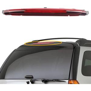Dasbecan Red LED 3rd Third Light Brake Stop Light Rear Lamp Assembly Compatible With 2002-2009 Chevrolet Trailblazer GMC Envoy Isuzu Ascender Oldsmobile Bravada Saab Buick Replaces# 15201921 GM2890106