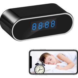 Home Hidden Smart 1080P Mini Camera WiFi Security Video Nanny Spy Baby Monitor Camera Night Vision Motion Detection with App Live Feed