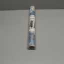 VEELIKE Cottage Rabbit Wallpaper Peel and Stick Blue Bunny Floral Wallpaper for Bedroom Nursery Bathroom 17.7''x118'' Removable Prepasted Botanical Wall Mural Blue Contact Paper for Cabinets Drawers