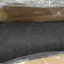 Garage Mats Oversize Garage Floor Paking Mat for Under Car, 7.4 x 17 Ft Non-Slip Gray Garage Flooring Carpets, Absorbent Oil Garage Parking Mat, Waterproof Mats