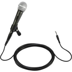 Amazon Basics Dynamic Microphone - Professional Vocal Mic with Cable for Karaoke, Podcasting, Live Performance