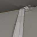 BlindsAvenue Cordless Pleated Window Shades, Easy Install, No Drill No Tools, White, Light Filtering Blinds, Size 23" W x 64" H