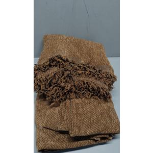 HAOMAIJIA Non Slip Couch Cover Sofa Covers for 3 Cushion Couch Washable sectional Couch Covers for Dogs pet Furniture Protector Couch Cover Blanket for Living Room (Brown, 71"x134")