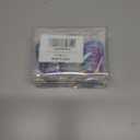 3 x 10pcs Metal D Ring Spring Key Hooks Keyring Clip for Keychain Buckle, Backpacks Handbag Purse Hardware, DIY Crafts (Rainbow)