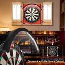 CyeeLife Dartboard LED Lighting System for Steel Dart Board,2 Parts&Easy to Install,ZD08B