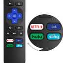 Replacement Remote for Roku Box,for Roku Express, Premiere, 1, 2, 3, 4 (HD, LT, XS, XD) - NOT for Stick, TV or Game