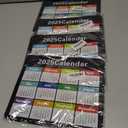 4 x Calendar Mouse pad Gaming Mouse pad Mousepad Nonslip Rubber Backing (2025 Year Calendar)