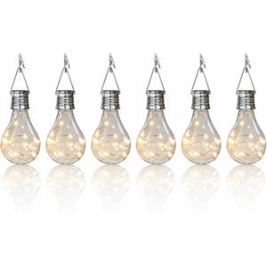 Solar Light Bulbs Outdoor Waterproof Garden Camping Hanging LED Lights