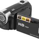 Focket 16X Digital Zoom Video Camera Camcorder, 2.7in LCD Screen 16MP Digital Camera Recorder 128GB Vlogging Camera, Video Recording Handycam Camcorder for Teens Beginners