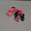 PcEoTllar Light up Dog Collar for Night Walking - LED Dog Collar Light Rechargeable Color Changing, Glow in The Dark Dog Collars Waterproof Glowing Dog Collars for Large Small Medium Dogs (L(19 inch-23.6 inch), Pink)