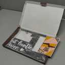 Aunt Gifts, Mothers Day Aunt Gift from Niece, Birthday Gift for Auntie from Nephew 3D Photo Frame Hold 4x6 Inches Two Photos - Great Picture Frames Present