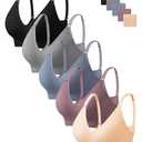 HBselect Bras for Women No Underwire Wireless Cami Tank Top Sports Bras Seamless Padded Bralettes for Women Size M