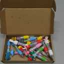 CZWZ 20Pcs Mini Multicolor Pens in One 4-in-1 Cute Pens Bulk for Kids, Fun Kawaii Ballpoint Pens for Birthdays and Children's Party Favors Gifts Teacher School Supplies