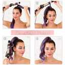 18" Straight Wrap Around Ponytail Human Hair Extensions for Women 70gram Chocolate Brown 4#