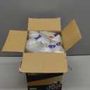 JOLLY CHEF 100 Pack 10 oz Gold Glitter Plastic Party Cups, Disposable Plastic Tumblers, Gold Drinking Glasses with Glitter Suitable for Wedding, Thanksgiving Day, Christmas Halloween