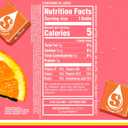 Sparkling Ice STARBURST Orange, Zero Sugar Flavored Sparkling Water, with Vitamins and Antioxidants, Low Calorie Beverage, 17 fl oz Bottles (Pack of 12). (EXP 08/31/26)