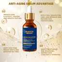 OLAVITA Liquid Solution Anti Aging Serum â€“ Vitamin C, Retinol, Vitamin E & Aloe Facial Formula, Helps Improve the Look of Fine Lines, Pores & Uneven Texture (1 Pack)