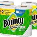 Bounty Select-A-Size Paper Towels, White, 2 Triple Rolls = 6 Regular Rolls