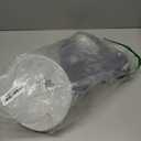 PESRAE Floor Lamp, Remote Control with Stpeless Color Temperatures and Brightness, Torchiere lamp for Bedroom, Living Room, Bulb Included (Matte Black)