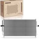 A-Premium Air Conditioning A/C Condenser Compatible with Nissan Frontier 2003-2004, Xterra 2003-2004, 2.4L 3.3L, Replace# 3100, 921001Z600