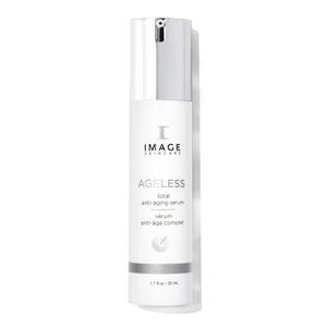 IMAGE Skincare, AGELESS Total Serum, AHA Anti-Aging Face Serum with Peptides to Firm, Hydrate, Smooth Wrinkles and Even Tone, 1.7 fl oz