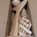 10-in-1 Wood Therapy Massage Tools Gua Sha Wooden Massager for Body Shaping Massage Tool Set Wood Therapy Tools for Relieving Muscle Pain Body Lymphatic Drainage Massager Anti-Cellulite