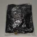 Magnetic Screen Door Mesh, Easy Install, Heavy Duty Fiberglass,Self Sealing Door Screen for Single Door Size 31 x 78 Inch, Screen Door Size 32 x 82 Inch - Black