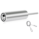 Weight Stack Pin Extender for Gym Cable Machine & Home Gym, Ø 8 mm/Ø 10 mm, Allowing Additional Olympic Weight Plates, Made of Durable Steel for Secure and Long-Lasting Use