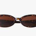 90s Sunglasses for Women Men Retro Small Oval Sunglasses
