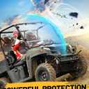MDPROMCP Windshield Compatible With Polaris Ranger Mid-Size 400 2010-2014 | Shatter-Proof PC; Scratch-Resistant Coating; UV Anti-Haze Protection; Crystal-Clear Visibility; Blocks Wind Dust Debris