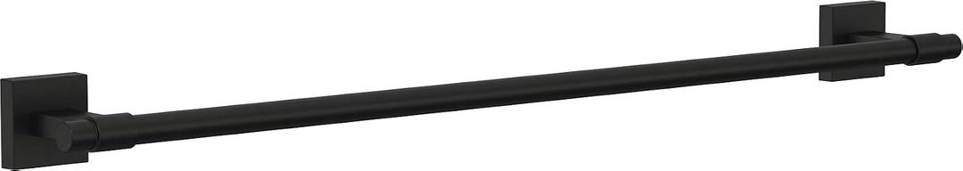 Franklin Brass Towel Rack | 24 Inch Matte Black Towel Bar for Bathroom, Kitchen | Maxted Accessories