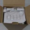 6-Tier Over The Door Pantry Organizer with Mesh Baskets, Adjustable & Stable Hanging Spice Rack for Kitchen, Bathroom, Bedroom, and Baby Essentials Storage (16" W 6-Tiers, White)