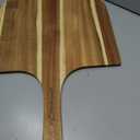 KitchenStar 16-Inch Acacia Wood Pizza Peel Extra Large Wooden Cutting & Serving Board with Handle Natural Oil Finish Ideal Pizza Oven Accessory for Easy Sliding & Prep